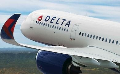 Социальная дистанция от Delta Airlines