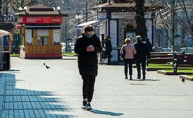 В центре Киева ограбили салон мобильной связи