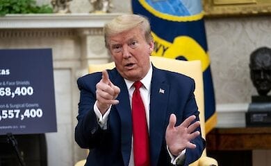 Президент США Дональд Трамп