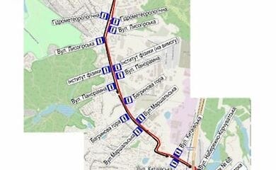 Какой транспорт запустят завтра в Киеве - карты