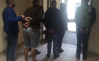 В Польше задержали шестерых украинцев