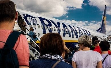 Ryanair повідомляє про нові правила авіаперельоту