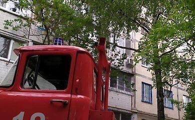 У Києві горіла багатоповерхівка