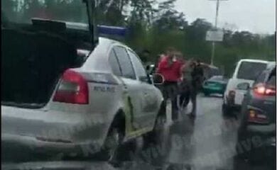 В Киеве свидетели не дали сбежать пьяному водителю