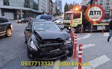 У ДТП в центрі столиці постраждали діти