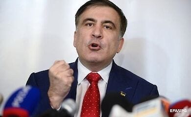 Саакашвили вспыхнул эмоциями после вопроса бизнесмена о работе