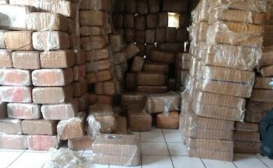 На границе Мексики и США изъяли тонны наркотиков