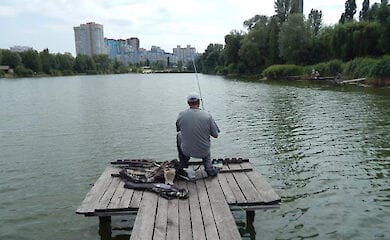 Где в Киеве сходить на рыбалку