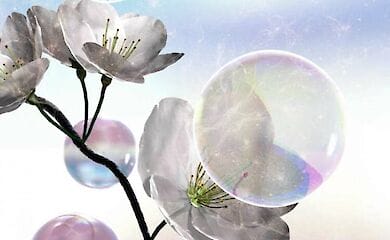 Опылять растения предлагают с помощью мыльных пузырей