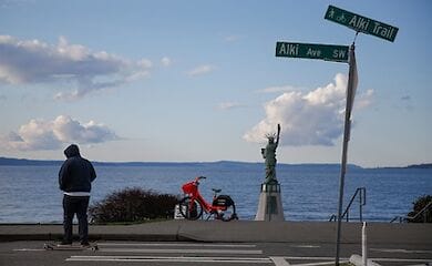 На пляжі в Сіетлі виявлені мішки з трупами