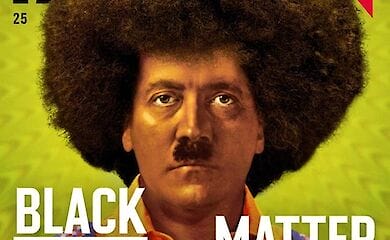 Журнал вышел в свет с обложкой с афро-Гитлером