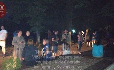 В Киеве произошел пожар в студенческом общежитии