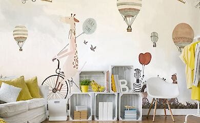 Как преобразить детскую комнату с помощью фотообоев