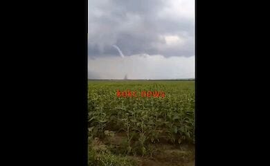 Під Одесою зняли смерч