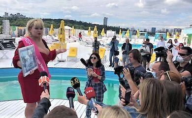 Грудь киевлянки признана самой большой в Украине