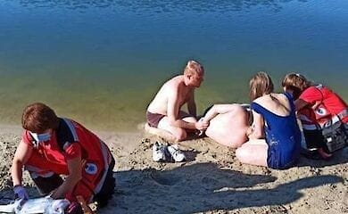 В парке Партизанской славы утром произошло ЧП