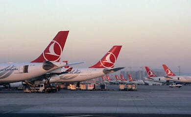 Авіакомпанія Turkish Airlines в серпні збільшить маршрутну мережу в Україні