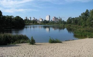 На озере Королек в Киеве обустроят зону для рыбалки