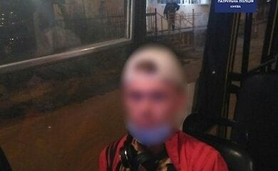 В Киеве парень пытался обокрасть водителя маршрутки