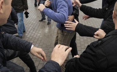 В курортной Кирилловке в ночь на субботу, 25 июля, произошла массовая драка