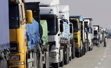 На пограничном переходе Ягодин &ndash; Дорогуск с обеих сторон стоят около 500 грузовиков