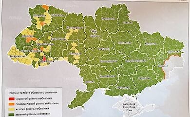 Київ віднесли до благополучного регіону в плані зараження коронавірусом