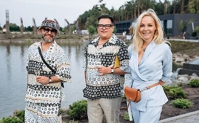 Друга Ріка и светские гости на открытии нового загородного комплекса RIVERWOOD