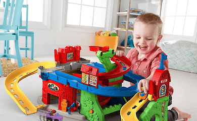 В чем польза детских игровых автотреков