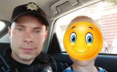 В Киеве разыскали трехлетнего мальчика, пропавшего во время прогулки