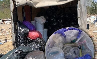 На полігон під Києвом нелегально вивозили медичні відходи