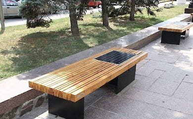 Где в Киеве поставят новые лавочки