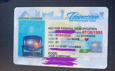 Жінка отримала нові водійські права з фотографією порожнього стільця замість свого портрета