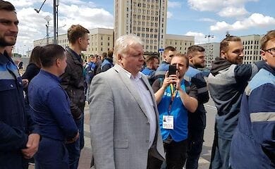 В Беларуси на протест вышли работники Минского метро
