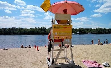 В Киеве можно купаться только на трех пляжах