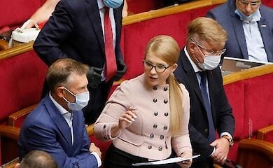 Лидер парламентской фракции "Батькивщина" Юлия Тимошенко заразилась коронавирусом SARS-CoV-2