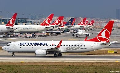 Turkish Airlines відмовилася від послуги харчування пыд час польоту на короткі дистанції