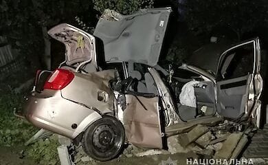 ДТП під Києвом: двоє загиблих, троє травмованих