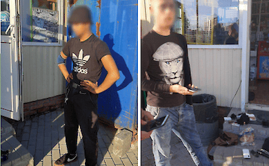 Патрульные по горячим следам задержали вероятных грабителей
