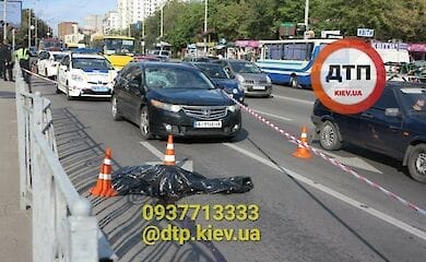 Смертельное ДТП в Голосеевском районе