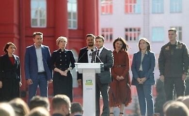 Президент Украины Владимир Зеленский представил Ирину Верещук как кандидата в мэры Киева 