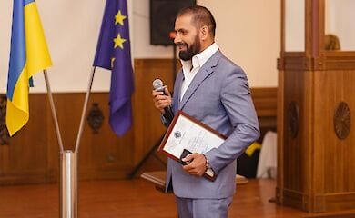 Саид Джавид получил звание генерал-майор в Харькове