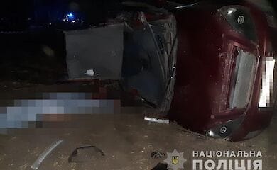 В Запорожской области в ДТП с участием 15-летнего водителя погибли три человека