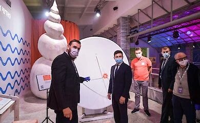 Глава держави ознайомився з найцікавішими експонатами в Музеї науки