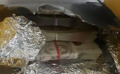 Гражданин украины пытался ввезти в страну крупную сумму денег в картонных коробках 