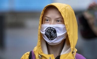 Экоактивистка Грета Тунберг призвала американцев отдать свой голос Байдену