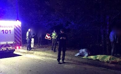 В Яремче на трасі Мукачево-Івано-Франківськ-Львів автомобіль зірвався з обриву