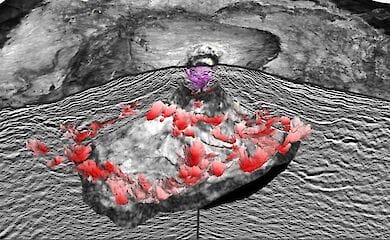 Исследовали показали модель внутреннего строения вулканов