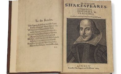 На аукціоні Christie's в Нью-Йорку продали перш збырку п"єс Вільяма Шекспіра
