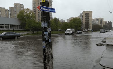 Субботний ливень в Киеве побил рекорд по количеству осадков