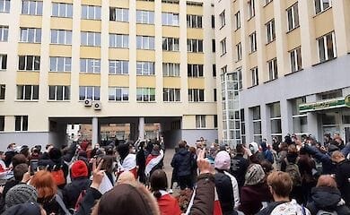 В Минске - массовые задержания студентов